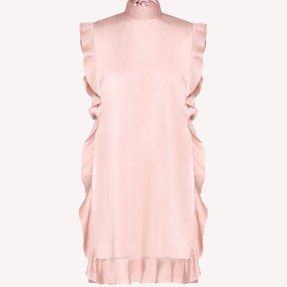*In Season*  Red Valentino Fluid Satin Dress